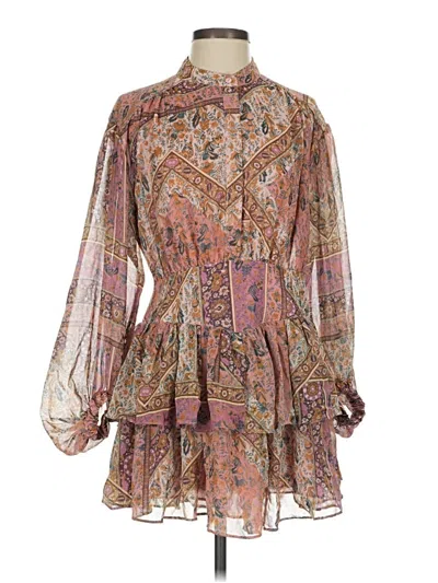 Pre-owned Olivaceous Cocktail Dress In Pink