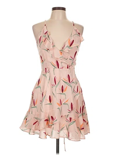 Pre-owned Olivaceous Cocktail Dress In Pink