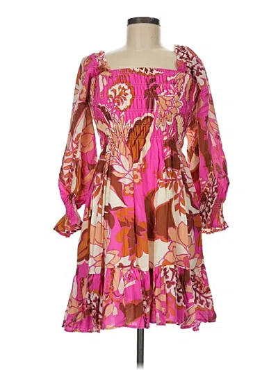 Pre-owned Olivaceous Cocktail Dress In Pink