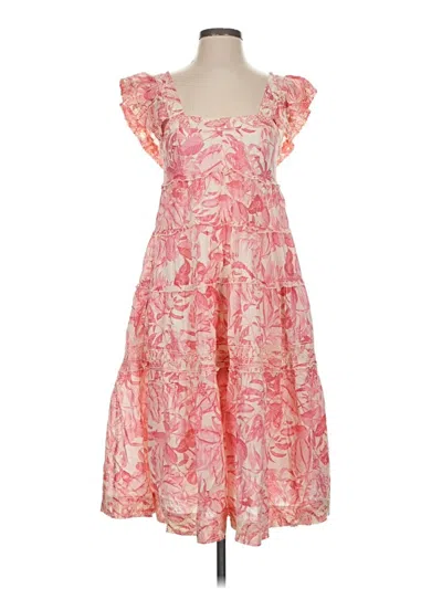 Pre-owned Olivaceous Cocktail Dress In Pink