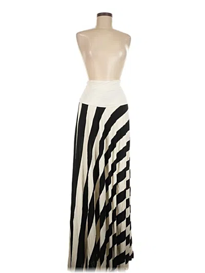 Pre-owned Olivaceous Cocktail Dress In White