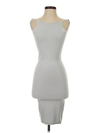 Pre-owned Olivaceous Cocktail Dress In White