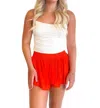 Olivaceous Crushin' On You Short In Orange In Orange