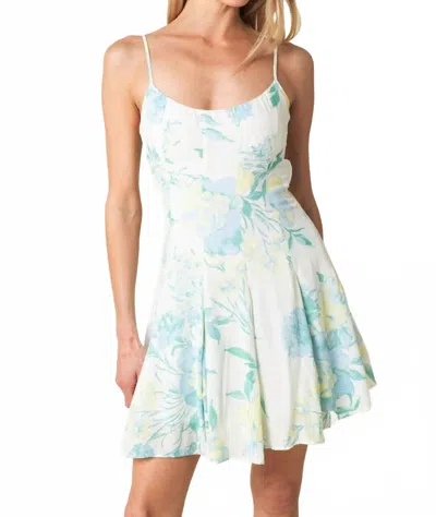 Olivaceous Demi Mini Dress In Floral Multi