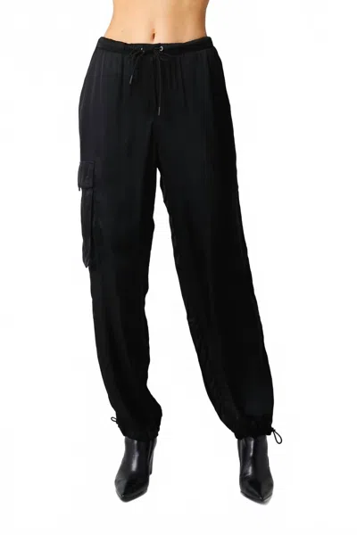 Olivaceous Dress Me Up Cargo Pants In Black