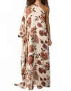 Olivaceous Falling In Love Maxi Dress In Multi In Multi