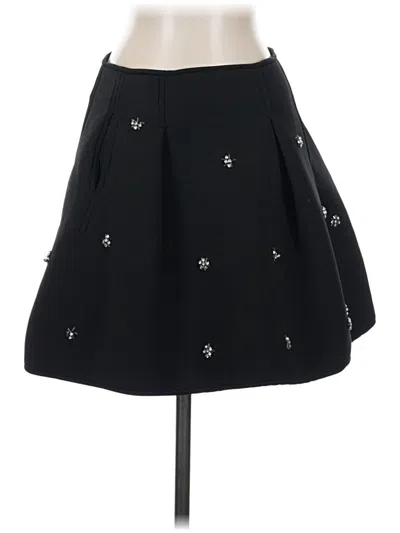 Pre-owned Olivaceous Formal Skirt In Black
