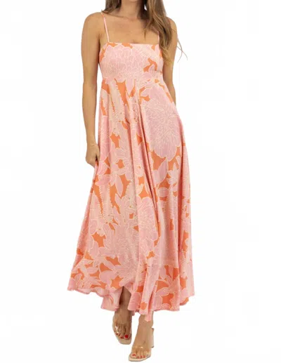Olivaceous Hannah Maxi Dress In Pink