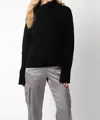 Olivaceous Harley Sweater In Black In Black