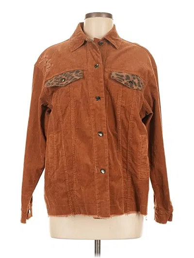 Pre-owned Olivaceous Jacket In Brown
