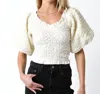 Olivaceous Janelle Top In White In White