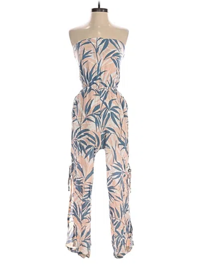 Pre-owned Olivaceous Jumpsuit In Blue