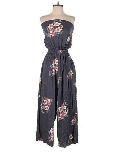 Pre-owned Olivaceous Jumpsuit In Gray