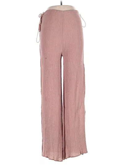 Pre-owned Olivaceous Jumpsuit In Tan