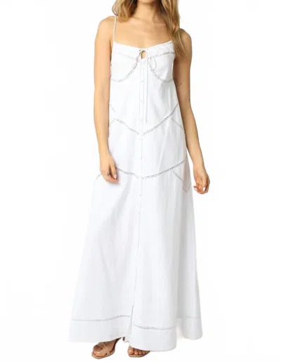 Olivaceous Kallen Maxi Dress In White