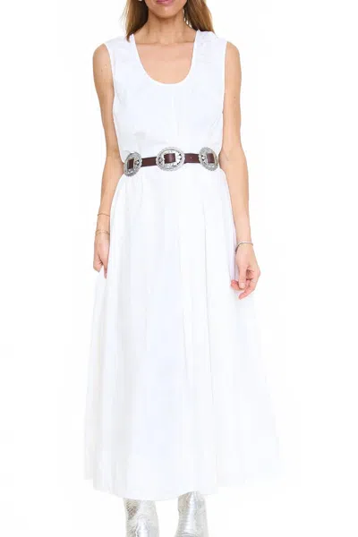 Olivaceous Lina Maxi Dress In White