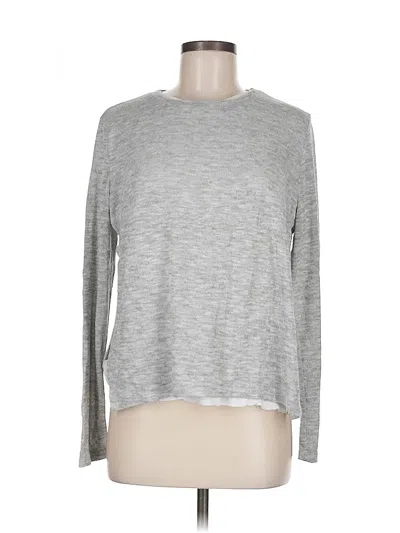 Pre-owned Olivaceous Long Sleeve T-shirt In Gray