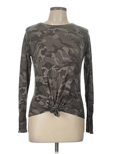 Pre-owned Olivaceous Long Sleeve T-shirt In Gray