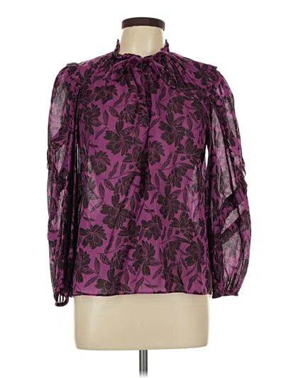 Pre-owned Olivaceous Long Sleeve T-shirt In Purple