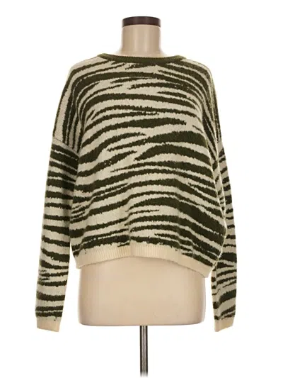Pre-owned Olivaceous Long Sleeve Turtleneck In Brown