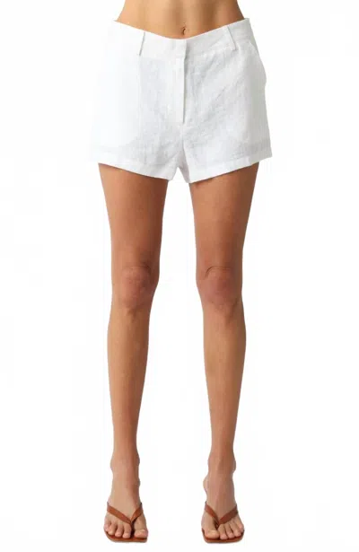 Olivaceous Make It Official Micro Short In White