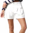 Olivaceous Make It Official Micro Short In White In White