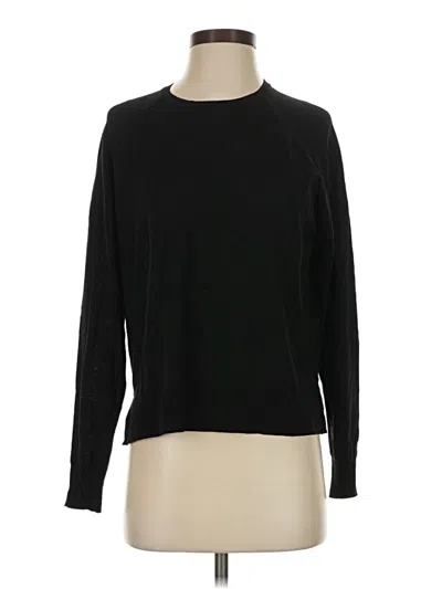 Pre-owned Olivaceous Pullover Sweater In Black