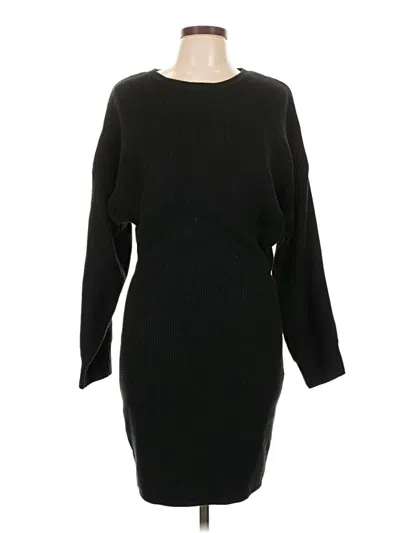 Pre-owned Olivaceous Pullover Sweater In Black