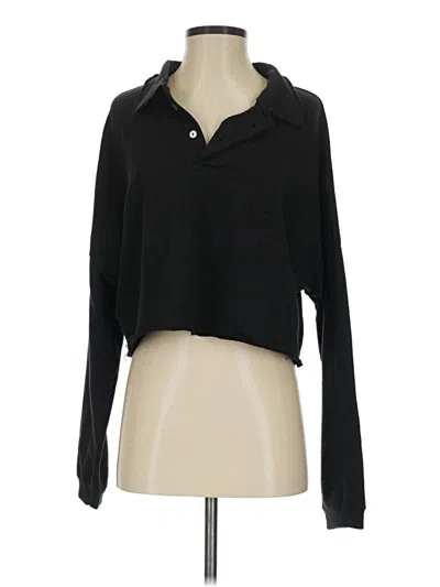 Pre-owned Olivaceous Pullover Sweater In Black