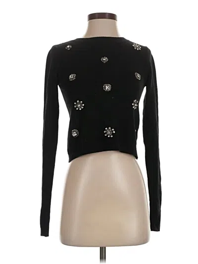Pre-owned Olivaceous Pullover Sweater In Black