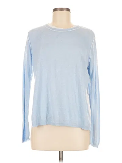 Pre-owned Olivaceous Pullover Sweater In Blue