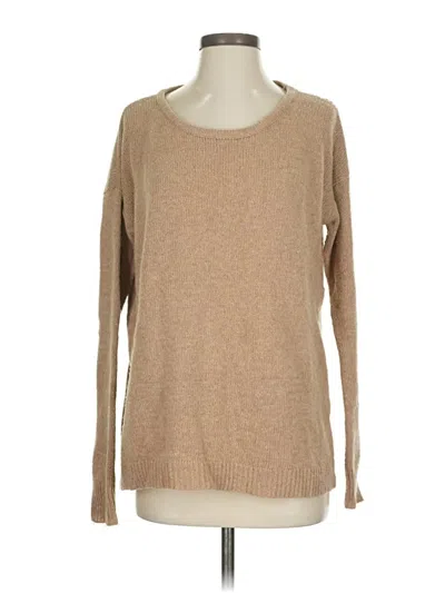 Pre-owned Olivaceous Pullover Sweater In Brown