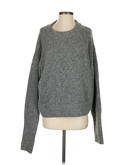 Pre-owned Olivaceous Pullover Sweater In Gray