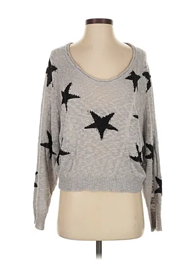 Pre-owned Olivaceous Pullover Sweater In Gray