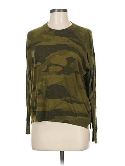 Pre-owned Olivaceous Pullover Sweater In Green