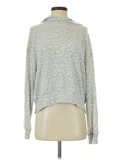Pre-owned Olivaceous Pullover Sweater In Silver