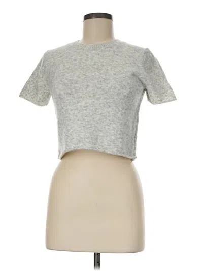 Pre-owned Olivaceous Pullover Sweater In Silver