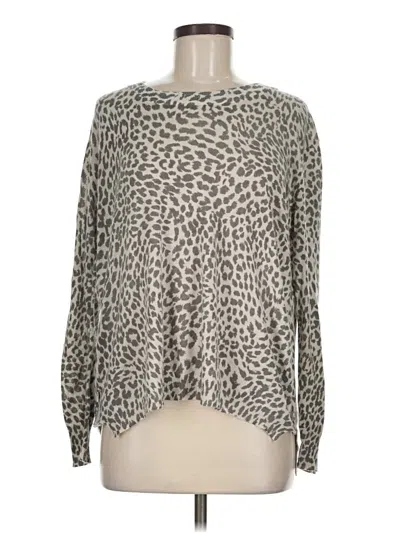 Pre-owned Olivaceous Pullover Sweater In Silver