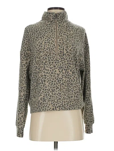 Pre-owned Olivaceous Pullover Sweater In Tan