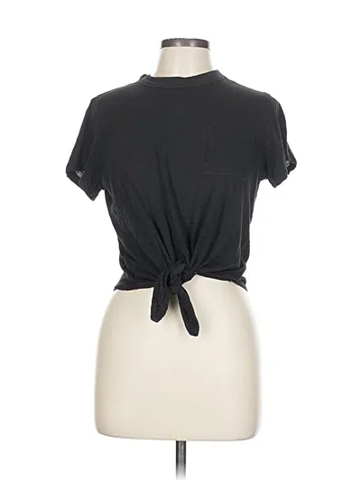 Pre-owned Olivaceous Short Sleeve T-shirt In Black