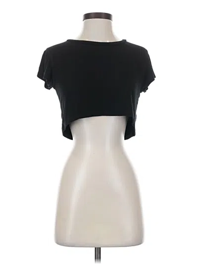 Pre-owned Olivaceous Short Sleeve T-shirt In Black