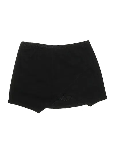 Pre-owned Olivaceous Skort In Black