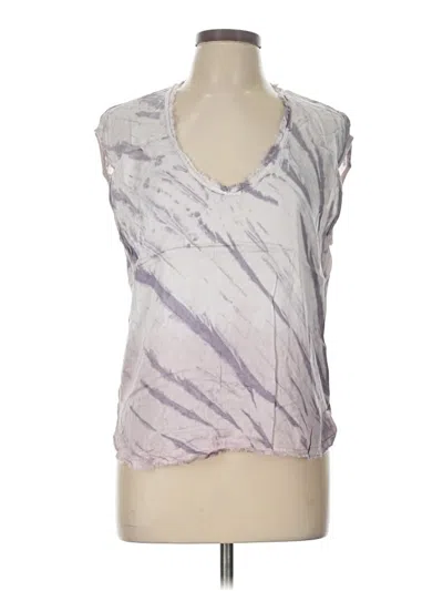 Pre-owned Olivaceous Sleeveless Blouse In Gray