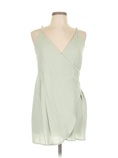 Pre-owned Olivaceous Sleeveless Blouse In Green