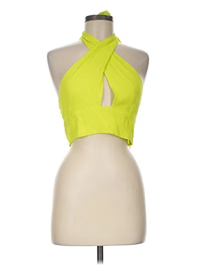 Pre-owned Olivaceous Sleeveless Blouse In Green