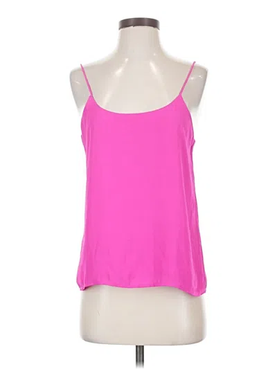 Pre-owned Olivaceous Sleeveless Top Pink Halter Neckline Tops