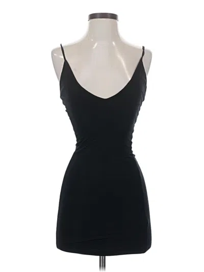 Pre-owned Olivaceous Tank Top Black Strapless Neckline Tops