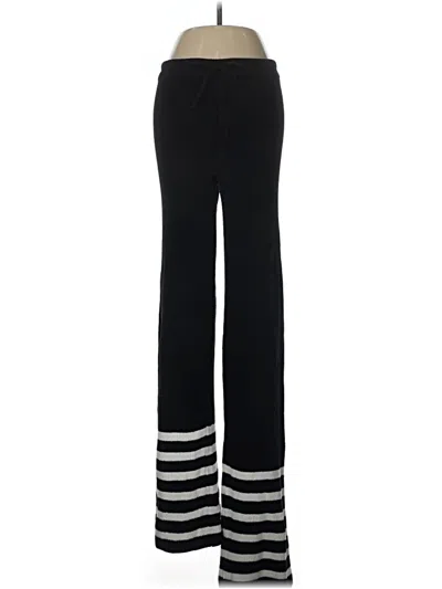 Pre-owned Olivaceous Track Pants In Black