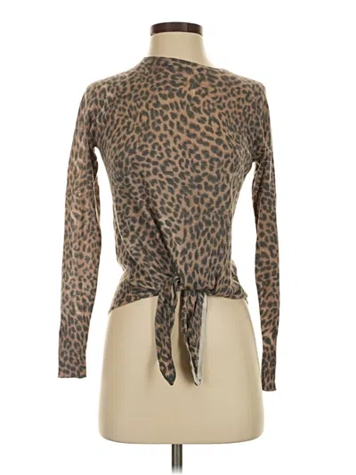 Pre-owned Olivaceous Turtleneck Sweater In Brown
