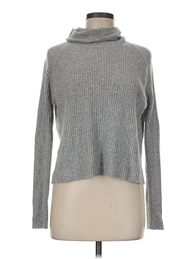 Pre-owned Olivaceous Turtleneck Sweater In Gray